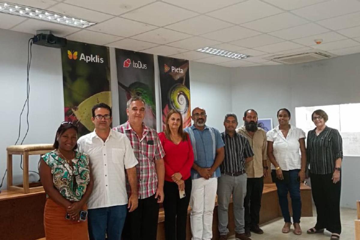 equipo evaluador de la red "Strengthening of the role of ICT in Cuban Universities for the development of the society"