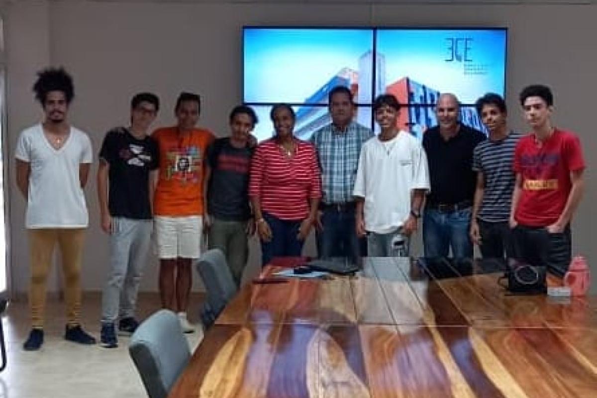 Intercambio con jovenes becarios