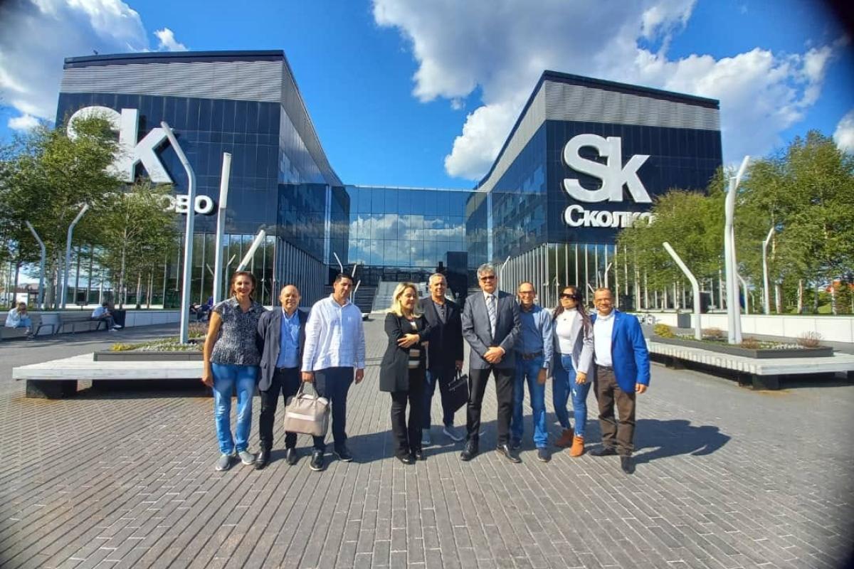 visita al Parque Tecnológico de Skólkovo en Moscú